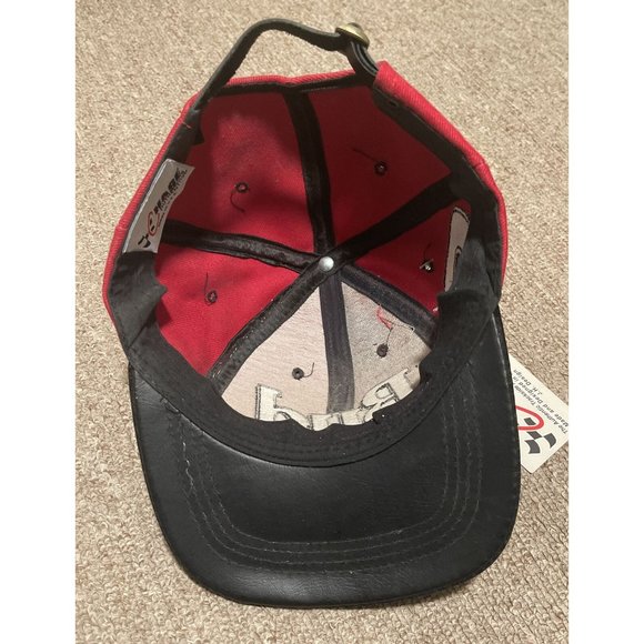 Vintage 90s Nascar Racing Dale Earndthart Jr. Budweiser Snapback Hat Cap USA - Picture 3 of 10